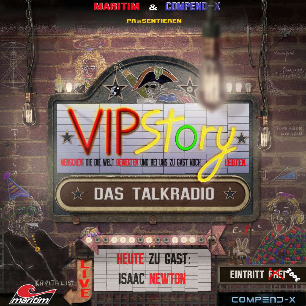 Cover von VIPStory - Das Talkradio - Folge 7 - Isaac Newton