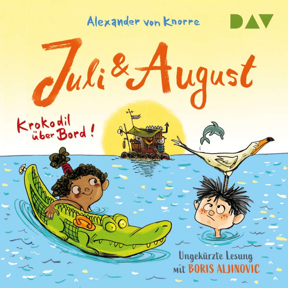 Cover von Alexander von Knorre - Juli und August Krokodil über Bord!