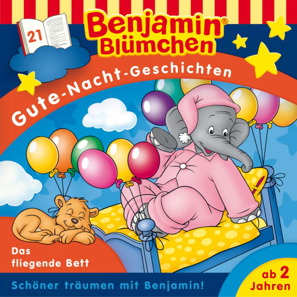 Cover von Benjamin Blümchen -  Folge 21 - Das fliegende Bett