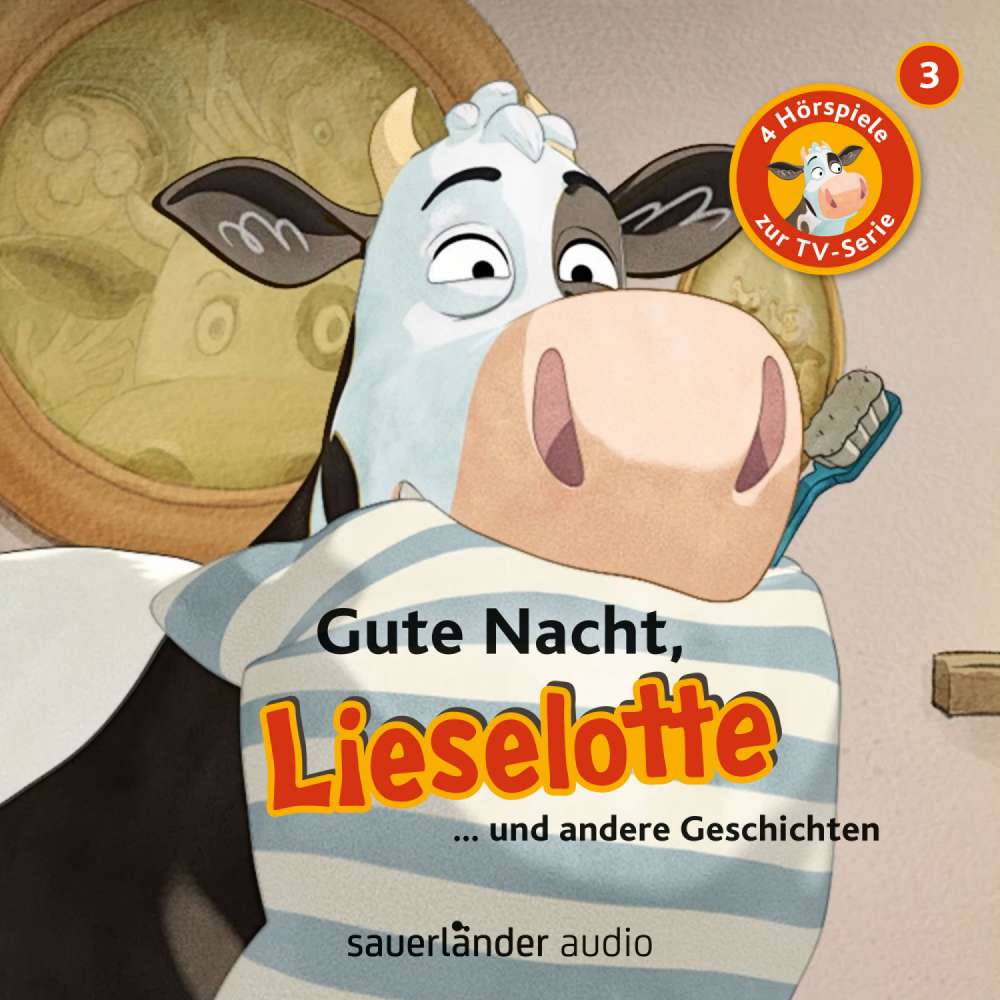 Cover von Lieselotte Filmhörspiele - Folge 3 - Gute Nacht, Lieselotte (Vier Hörspiele)