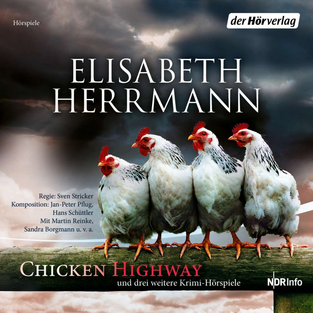 Cover von Elisabeth Herrmann - Chicken Highway und drei weitere Krimi-Hörspiele