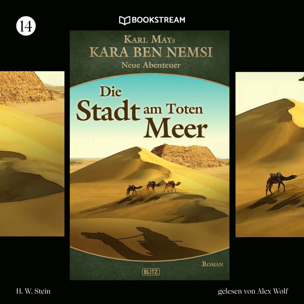 Cover von Karl May - Kara Ben Nemsi - Neue Abenteuer - Folge 14 - Die Stadt am Toten Meer