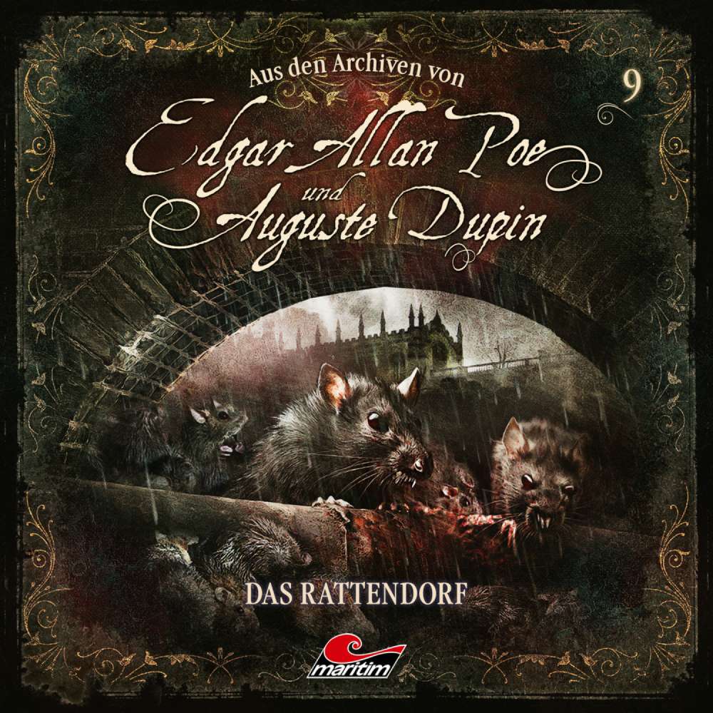Cover von Edgar Allan Poe & Auguste Dupin - Folge 9 - Das Rattendorf