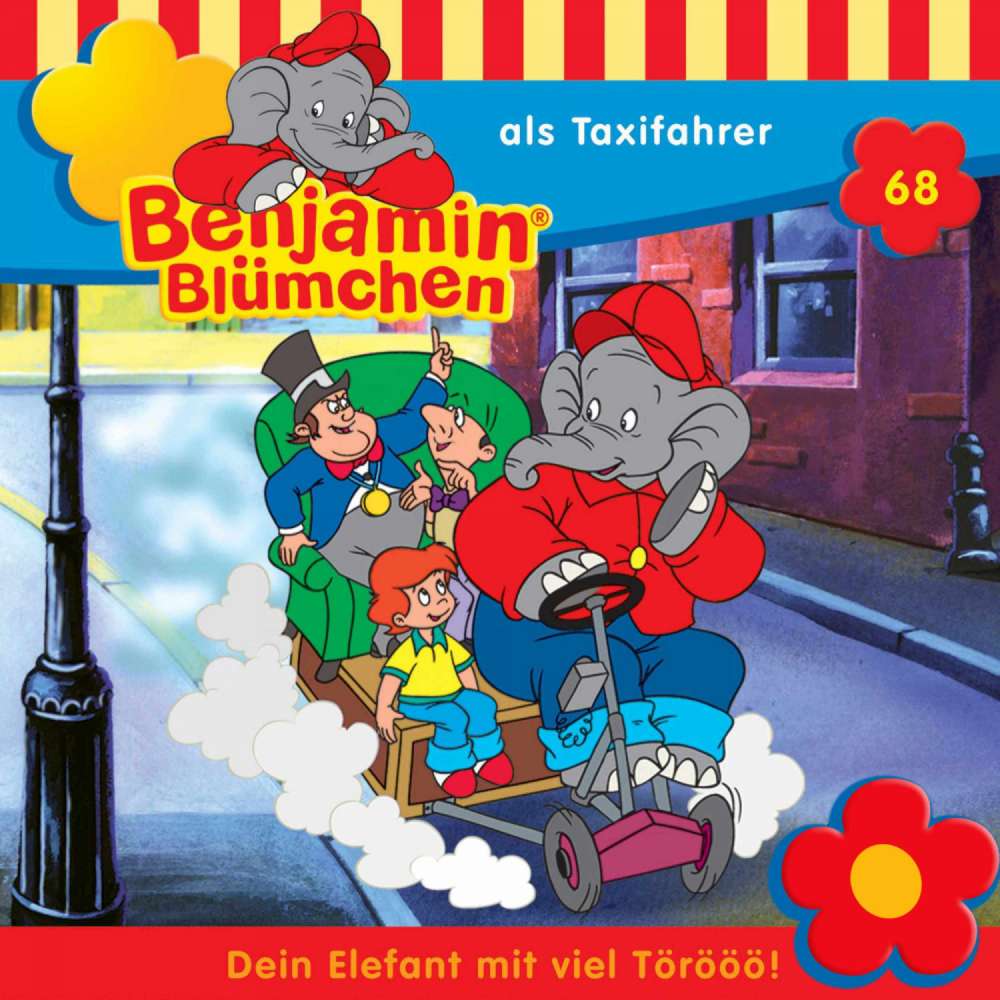 Cover von Benjamin Blümchen -  Folge 68 - Benjamin als Taxifahrer