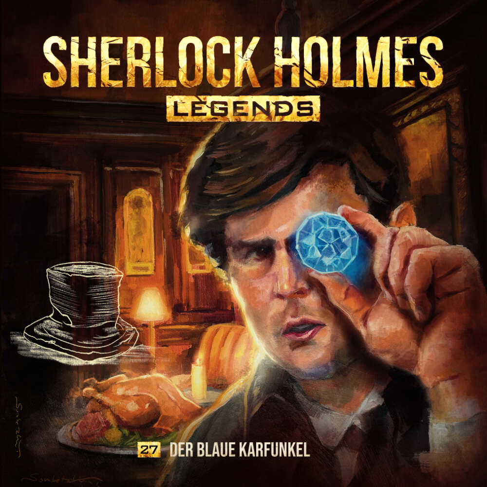 Cover von Sherlock Holmes Legends - Folge 27 - Der blaue Karfunkel