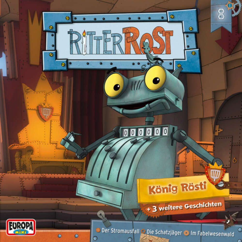 Cover von Ritter Rost - Hörspiel zur TV-Serie 08/König Rösti