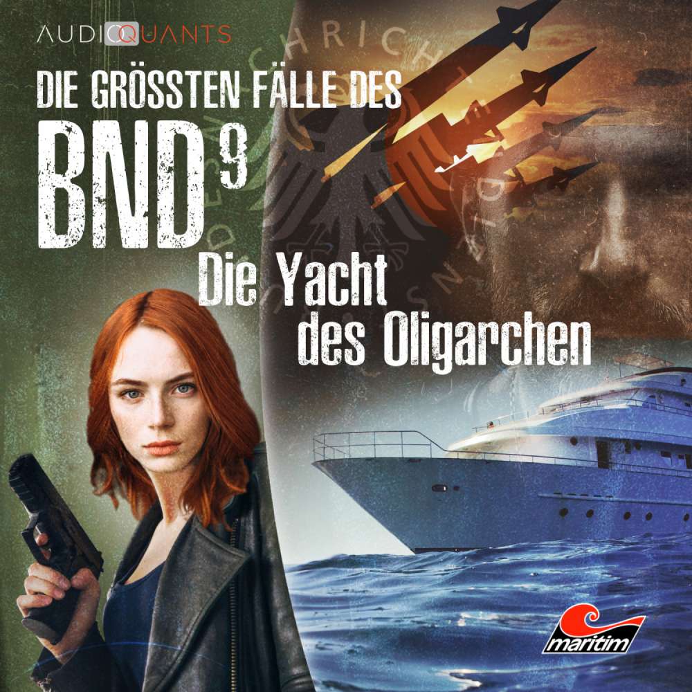 Cover von Die größten Fälle des BND - Folge 9 - Die Yacht des Oligarchen