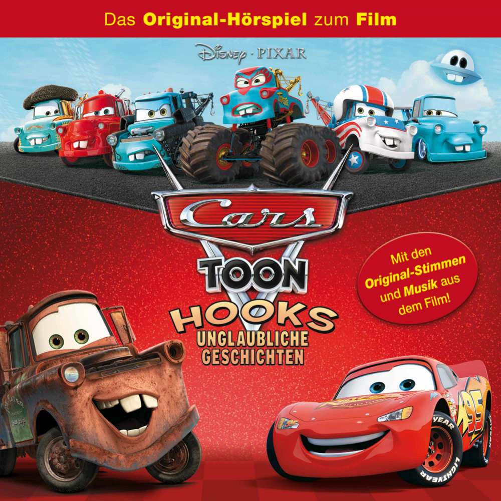Cover von Cars Toon: Hooks unglaubliche Geschichten Hörspiel -  Cars Toon: Hooks unglaubliche Geschichten