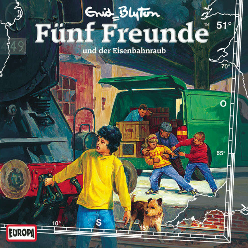 Cover von Fünf Freunde - 051/und der Eisenbahnraub