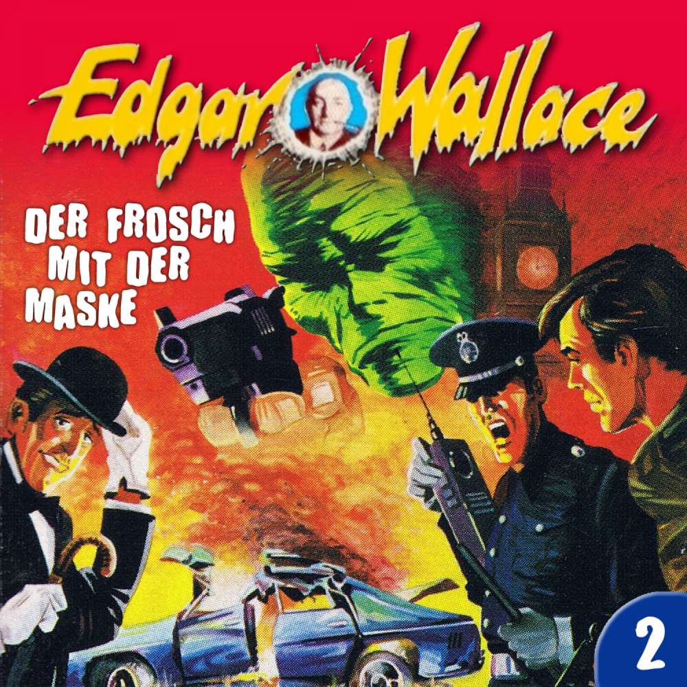 Cover von Edgar Wallace - Folge 2 - Der Frosch mit der Maske