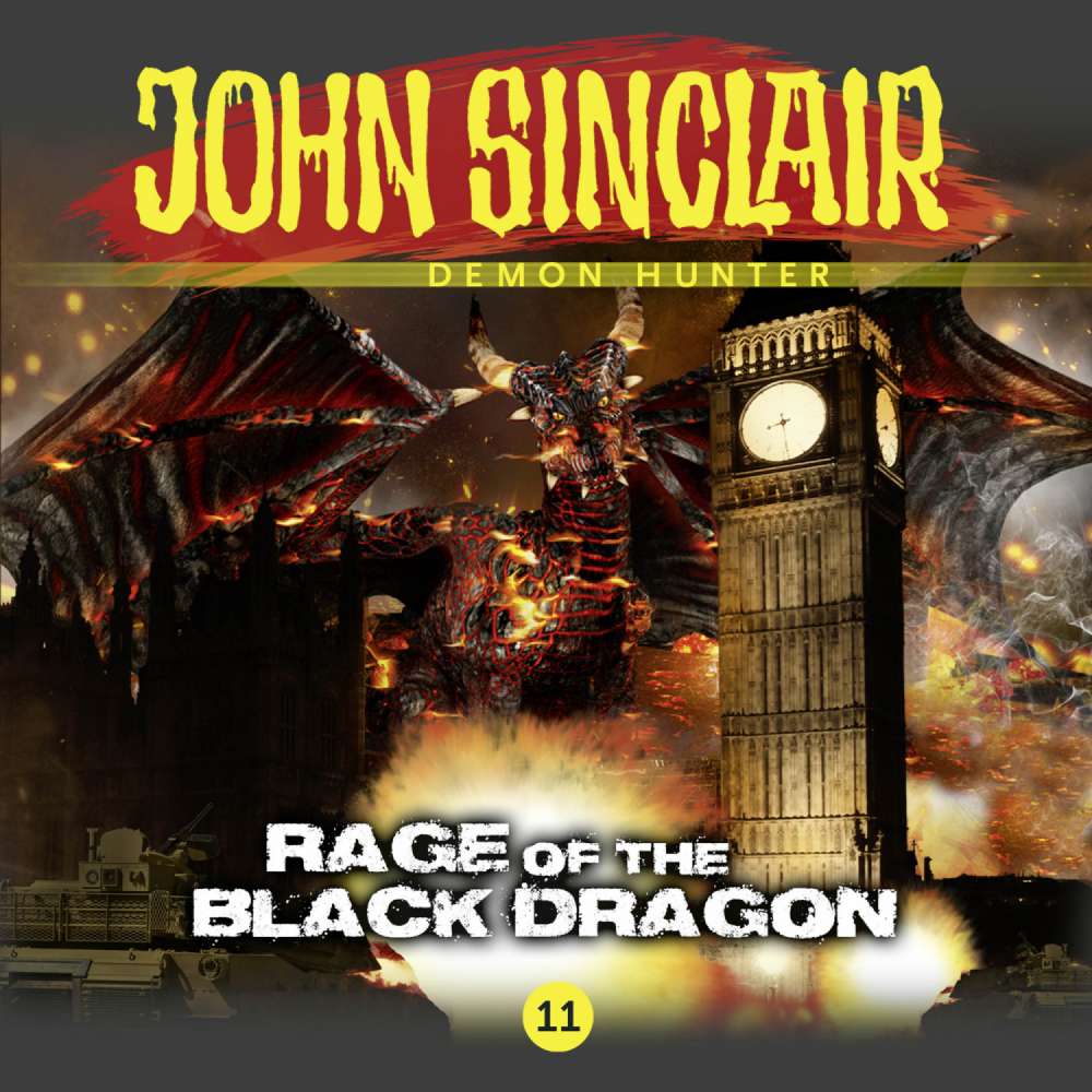 Cover von John Sinclair Demon Hunter - Episode 11 - Rage of the Black Dragon