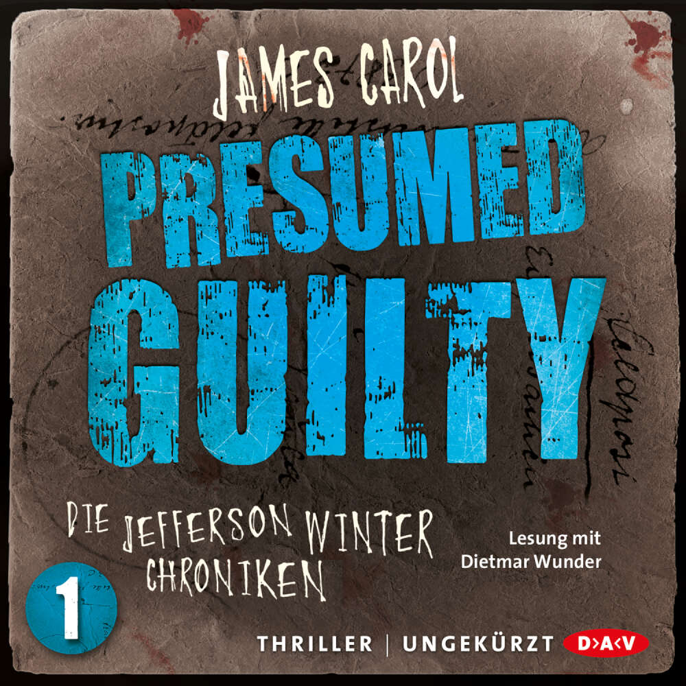 Cover von James Carol - Jefferson-Winter-Chroniken - Band 1 - Presumed Guilty