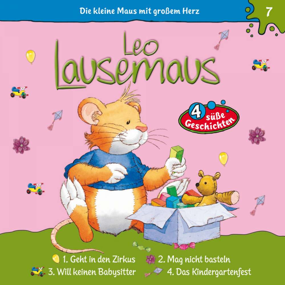 Cover von Leo Lausemaus - Leo Lausemaus - Folge 7 - Leo geht in den Zirkus