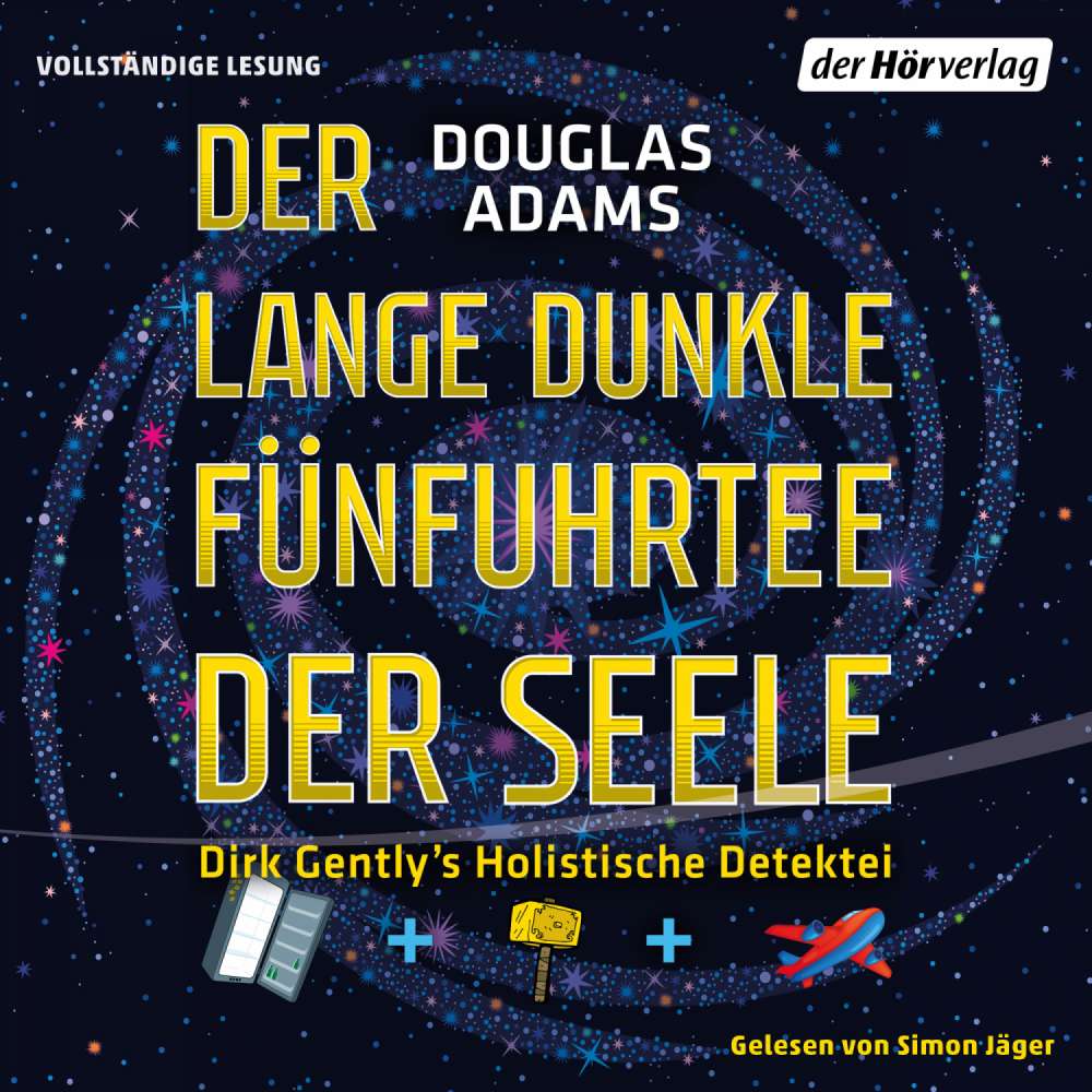 Cover von Douglas Adams - Die Dirk-Gently-Serie 2 - Der lange dunkle Fünfuhrtee der Seele