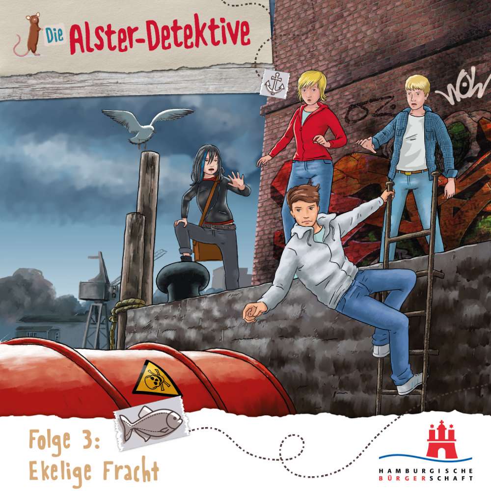 Cover von Die Alster-Detektive - Folge 3 - Ekelige Fracht