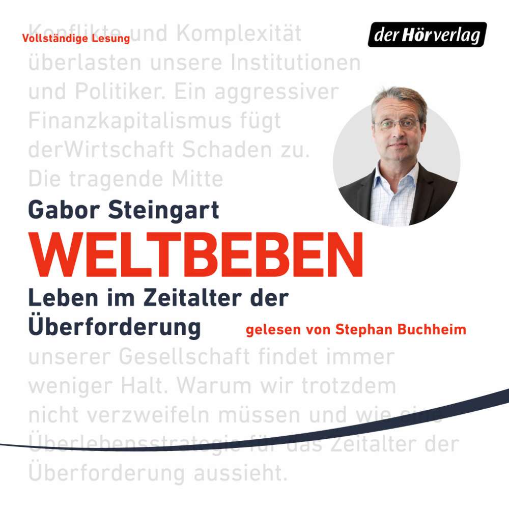 Cover von Gabor Steingart - Weltbeben - Leben im Zeitalter der Überforderung