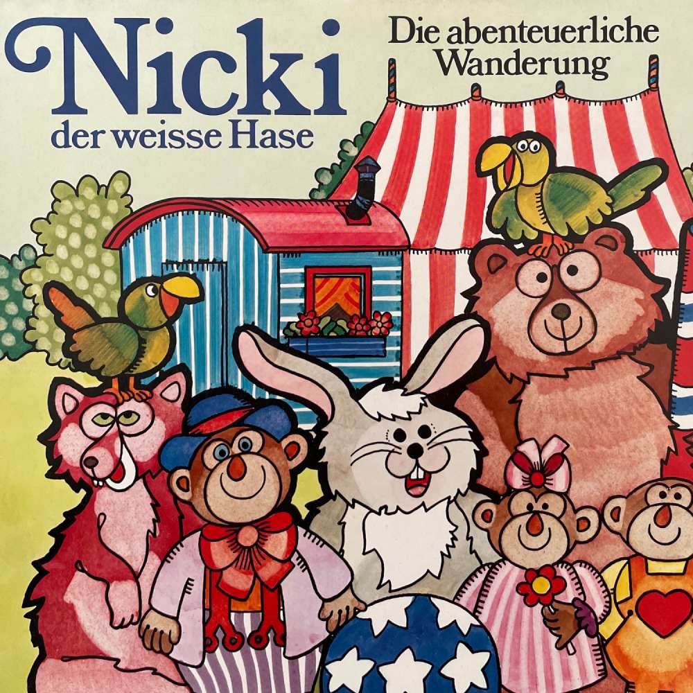 Cover von Nicki der weisse Hase - Folge 2 - Die abenteuerliche Wanderung