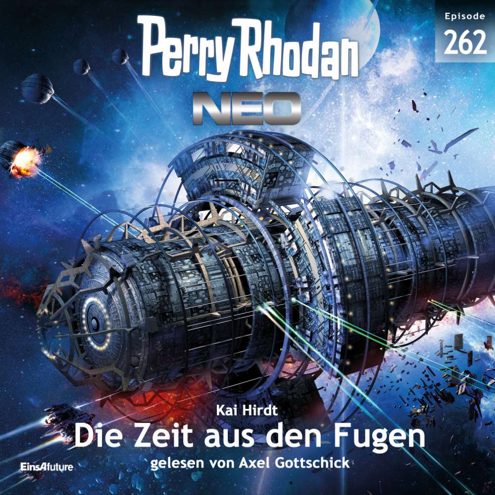 Cover von Kai Hirdt - Perry Rhodan - Neo - Episode 262 - Die Zeit aus den Fugen