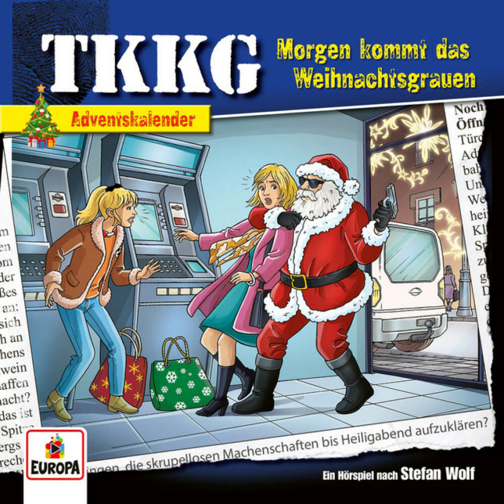 Cover von TKKG - Morgen kommt das Weihnachtsgrauen (Adventskalender)