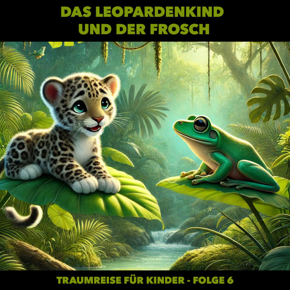 Cover von Traumreisen für Kinder - Folge 6 - Das Leopardenkind und der Frosch