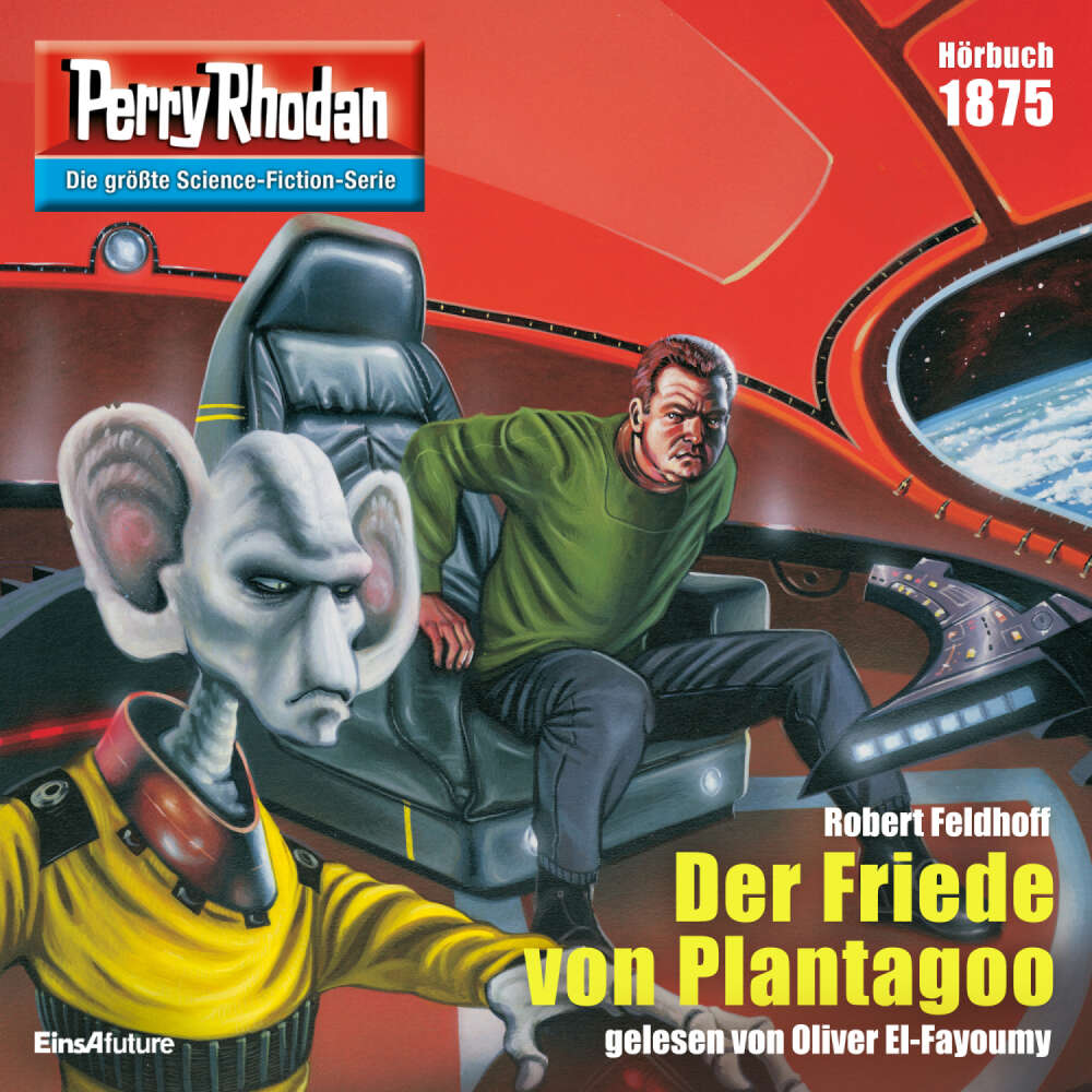 Cover von Robert Feldhoff - Perry Rhodan - Erstauflage 1875 - Der Friede von Plantagoo