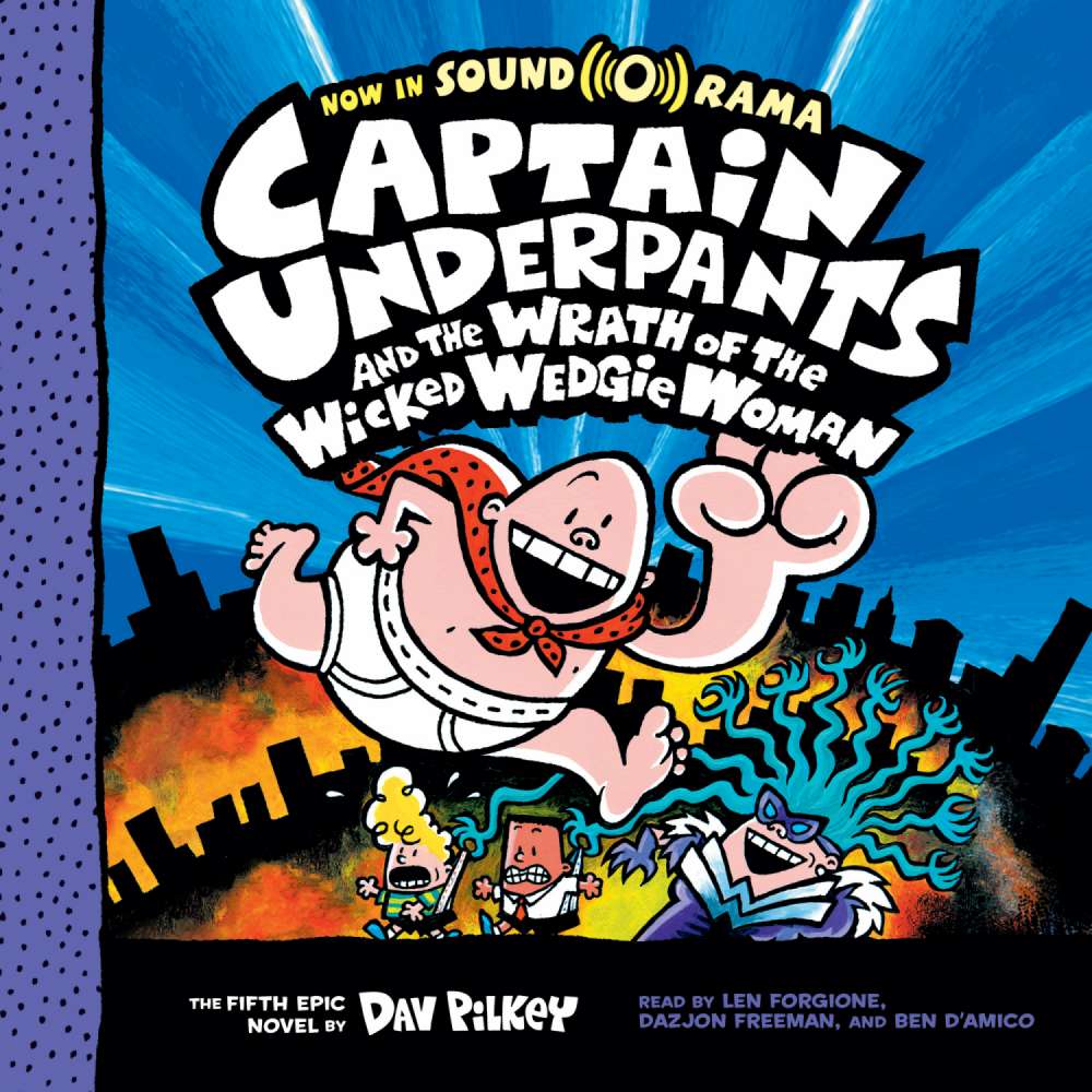Cover von Dav Pilkey - Captain Underpants 5 - Captain Underpants and the Wrath of the Wicked Wedgie Woman