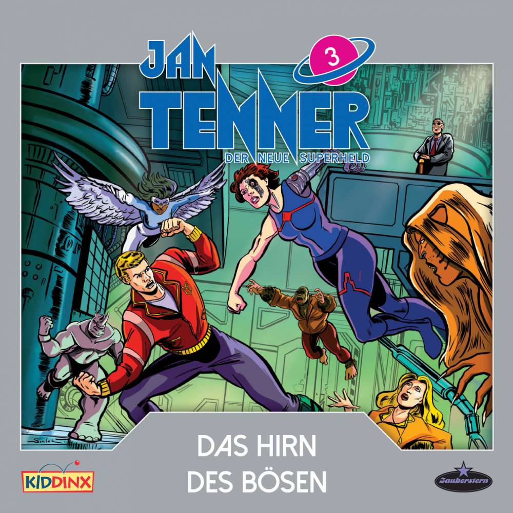 Cover von Jan Tenner -  Folge 3 - Das Hirn des Bösen