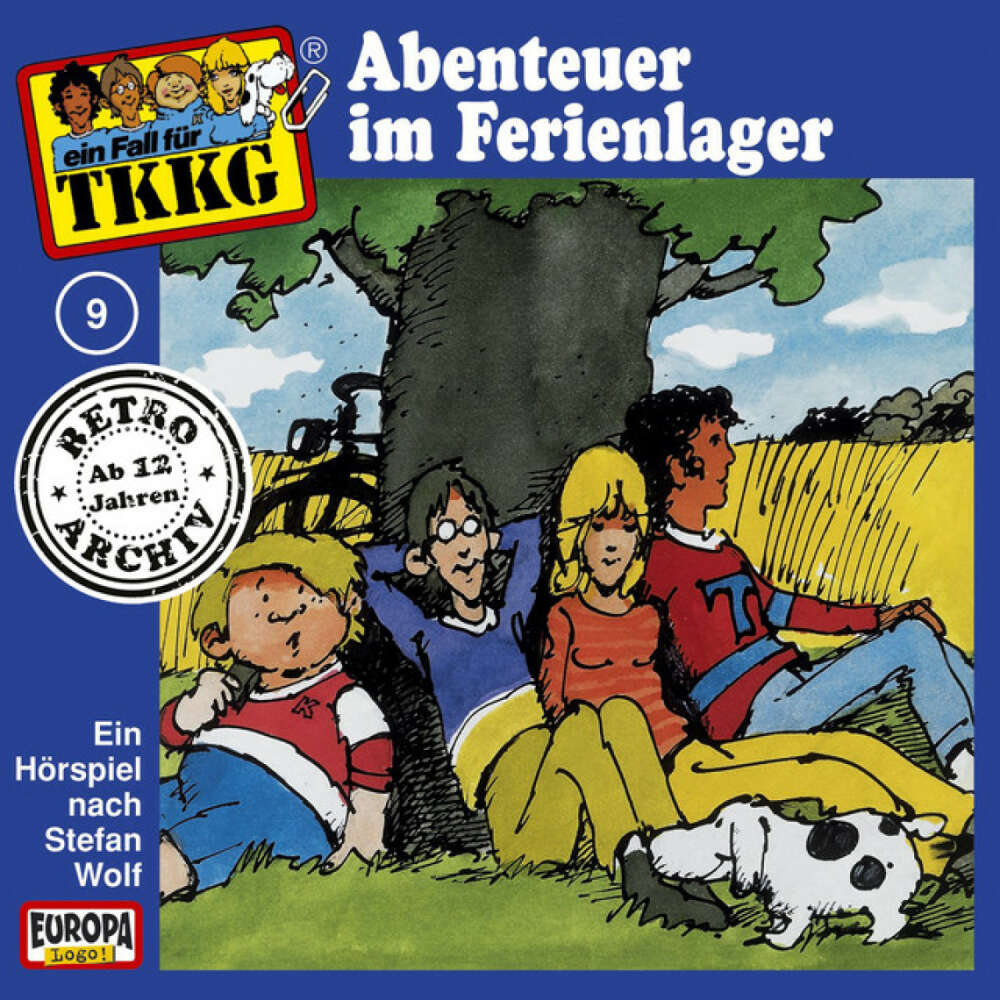 Cover von TKKG Retro-Archiv - 009/Abenteuer im Ferienlager