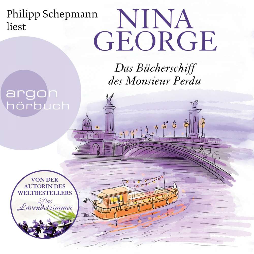 Cover von Nina George - Das Bücherschiff des Monsieur Perdu