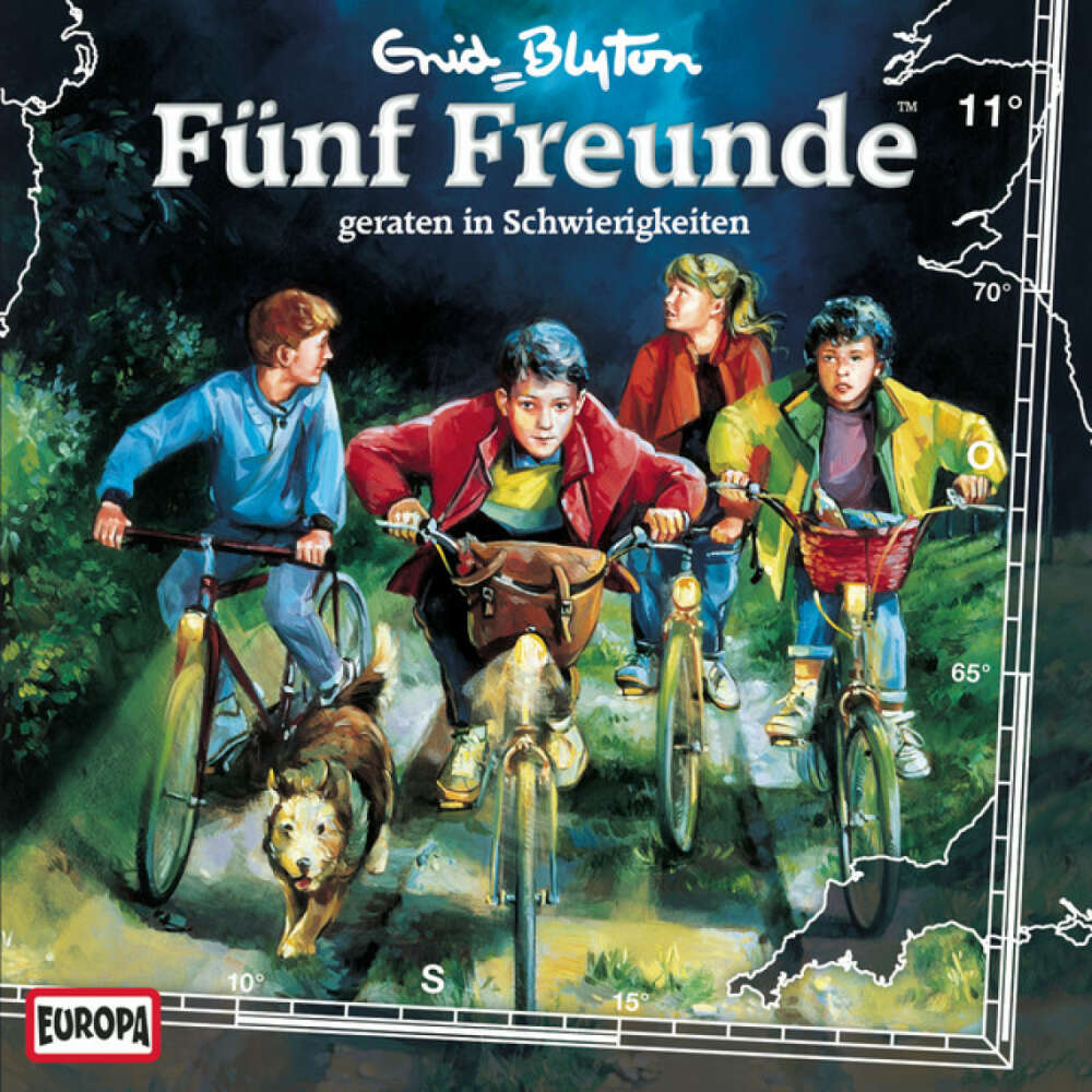 Cover von Fünf Freunde - 011/geraten in Schwierigkeiten