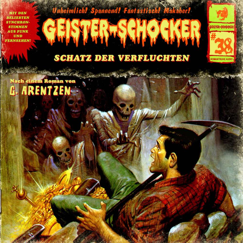 Cover von Geister-Schocker - Folge 38 - Schatz der Verfluchten