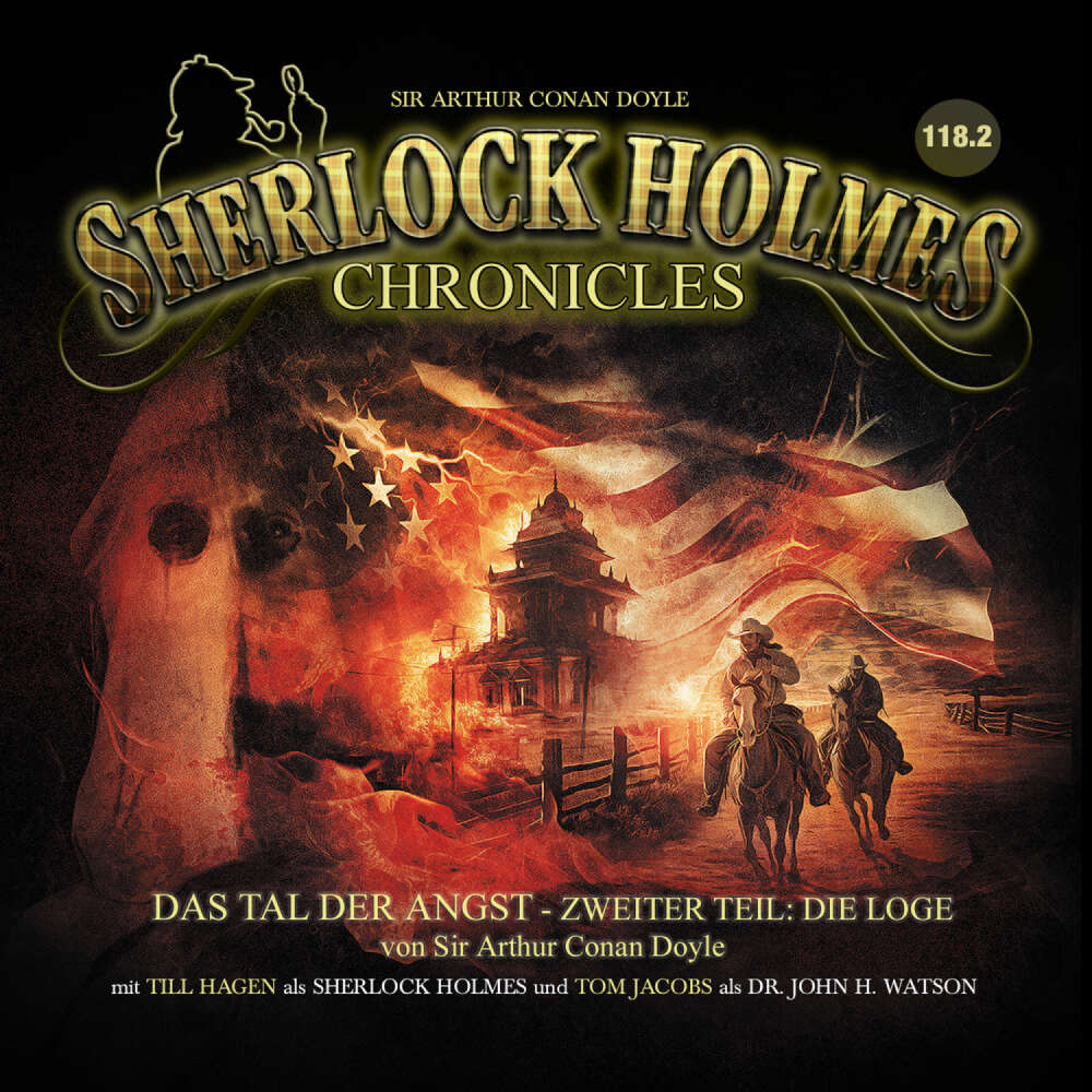 Cover von Sherlock Holmes Chronicles - Folge 118.2 - Das Tal der Angst, Zweiter Teil: Die Loge