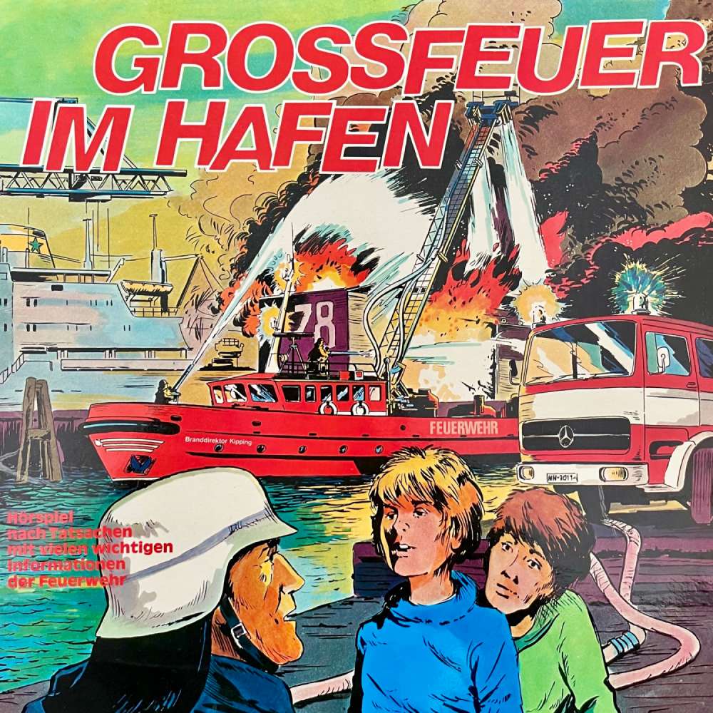 Cover von Claus Peter Lemmer - Großfeuer im Hafen - Ein Tatsachenbericht
