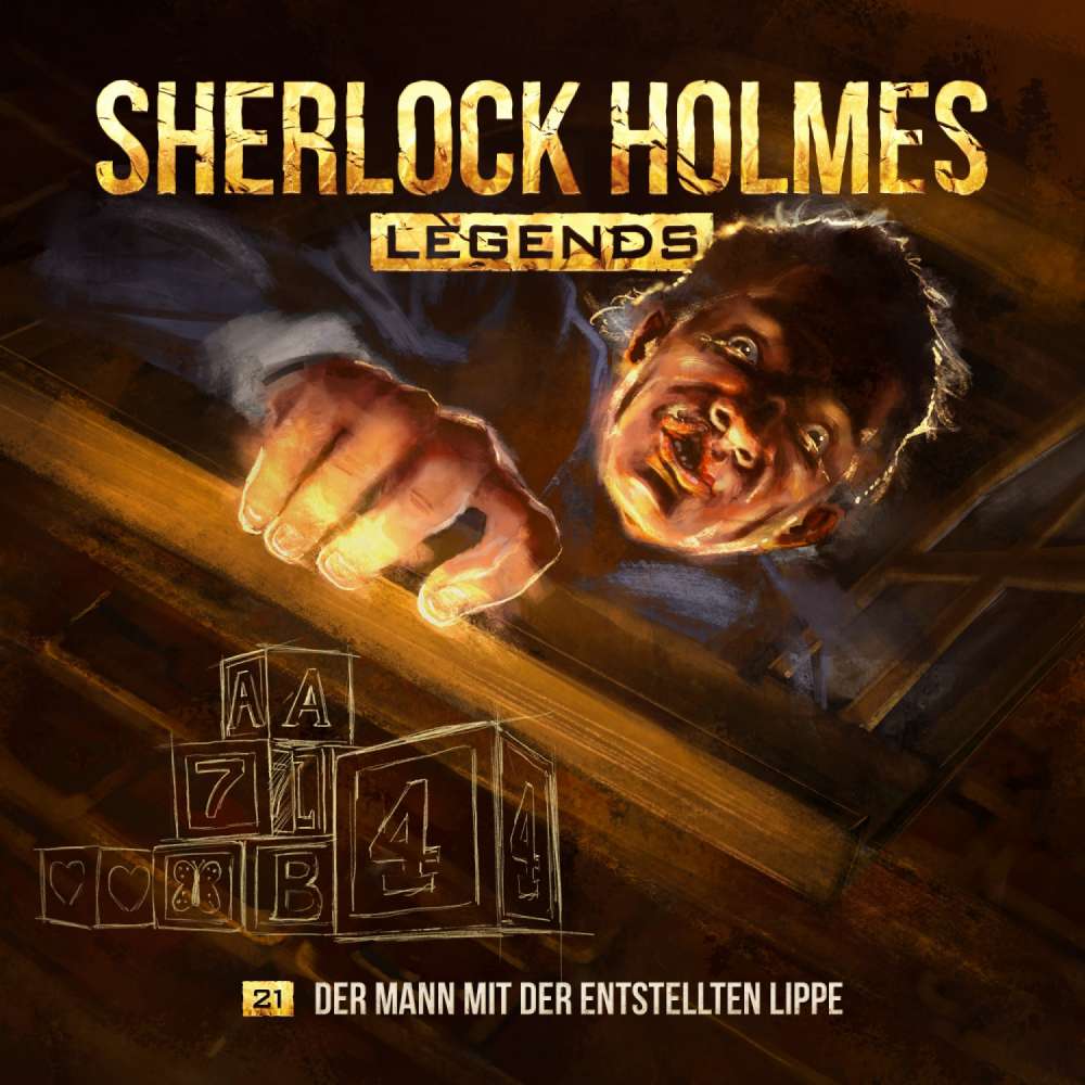 Cover von Sherlock Holmes Legends - Folge 21 - Der Mann mit der entstellten Lippe