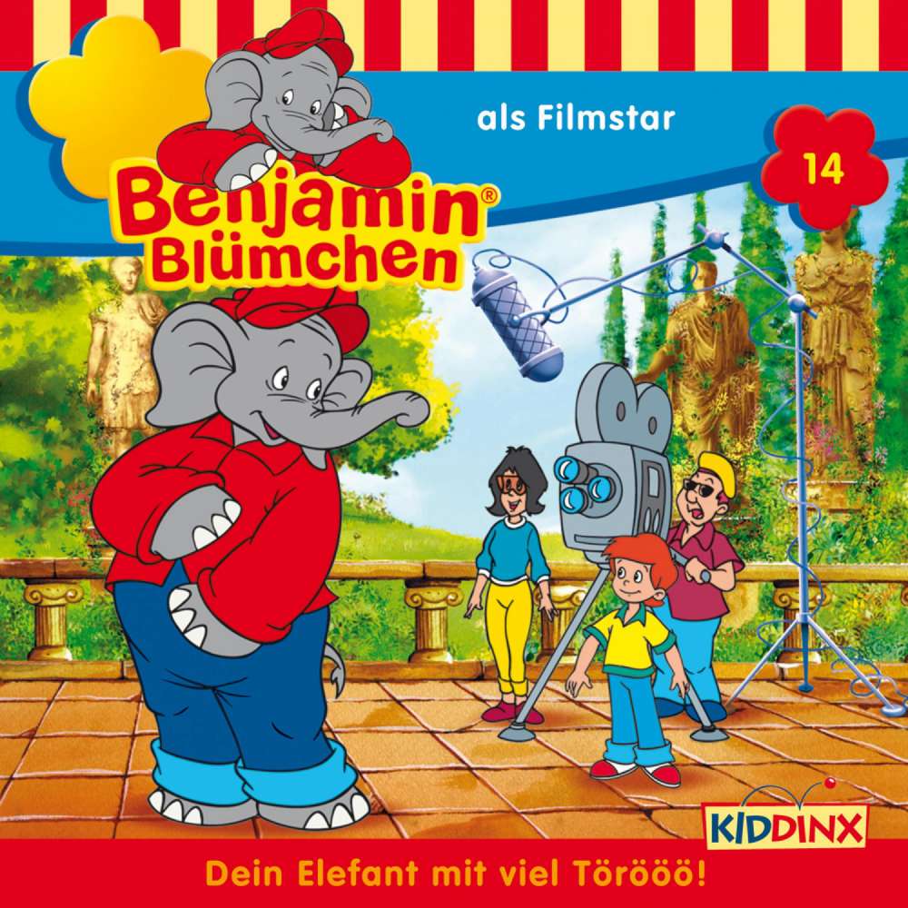 Cover von Benjamin Blümchen -  Folge 14 - Benjamin als Filmstar