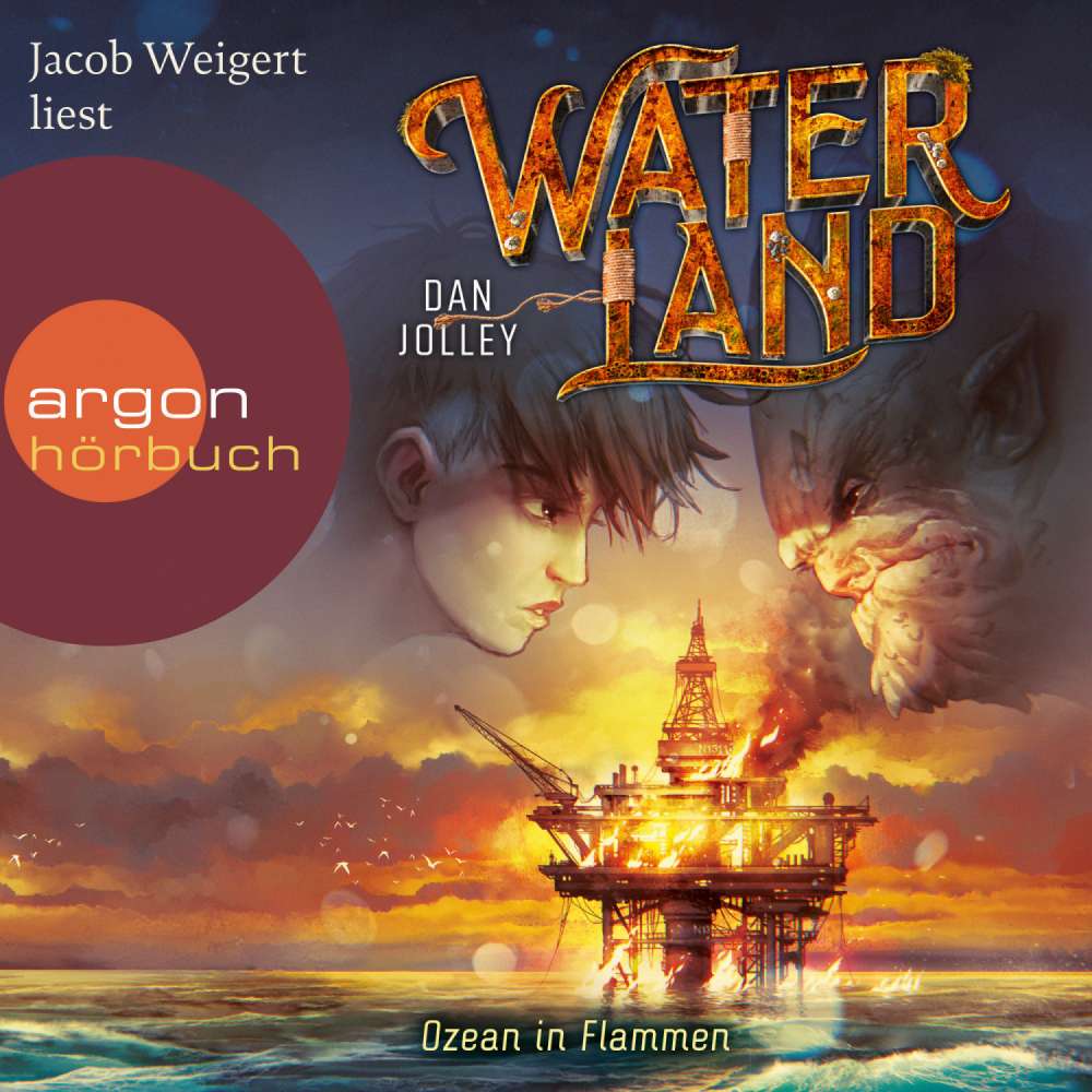 Cover von Dan Jolley - Waterland - Band 3 - Waterland - Ozean in Flammen