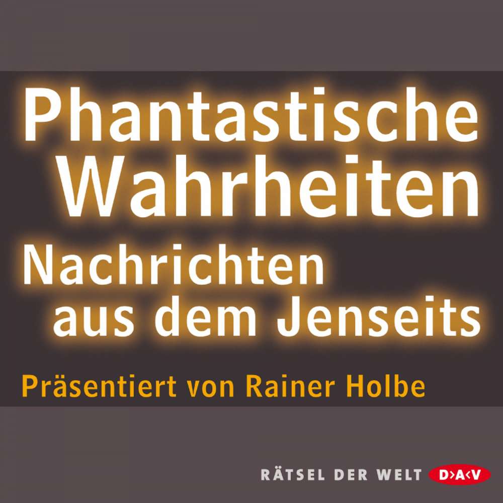 Cover von Rainer Holbe - Phantastische Wahrheiten