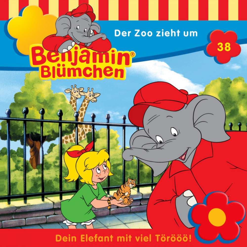 Cover von Benjamin Blümchen -  Folge 38 - Der Zoo zieht um