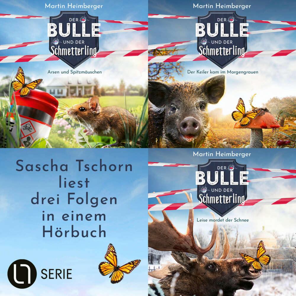 Cover von Der Bulle und der Schmetterling - Folge 4-6 - Sammelband 2