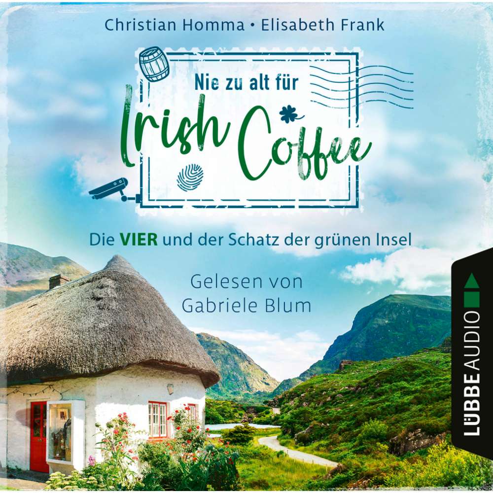 Cover von Christian Homma - Die VIER - Die VIER und der Schatz der grünen Insel - Teil 3 - Nie zu alt für Irish Coffee