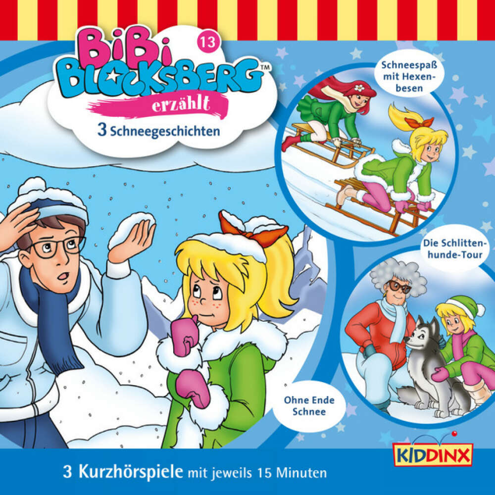 Cover von Bibi Blocksberg - Kurzhörspiele - Bibi erzählt: Schneegeschichten