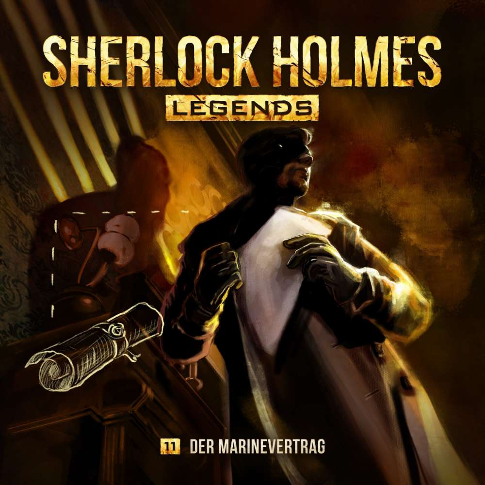 Cover von Sherlock Holmes - Sherlock Holmes Legends - Folge 11 - Der Marinevertrag