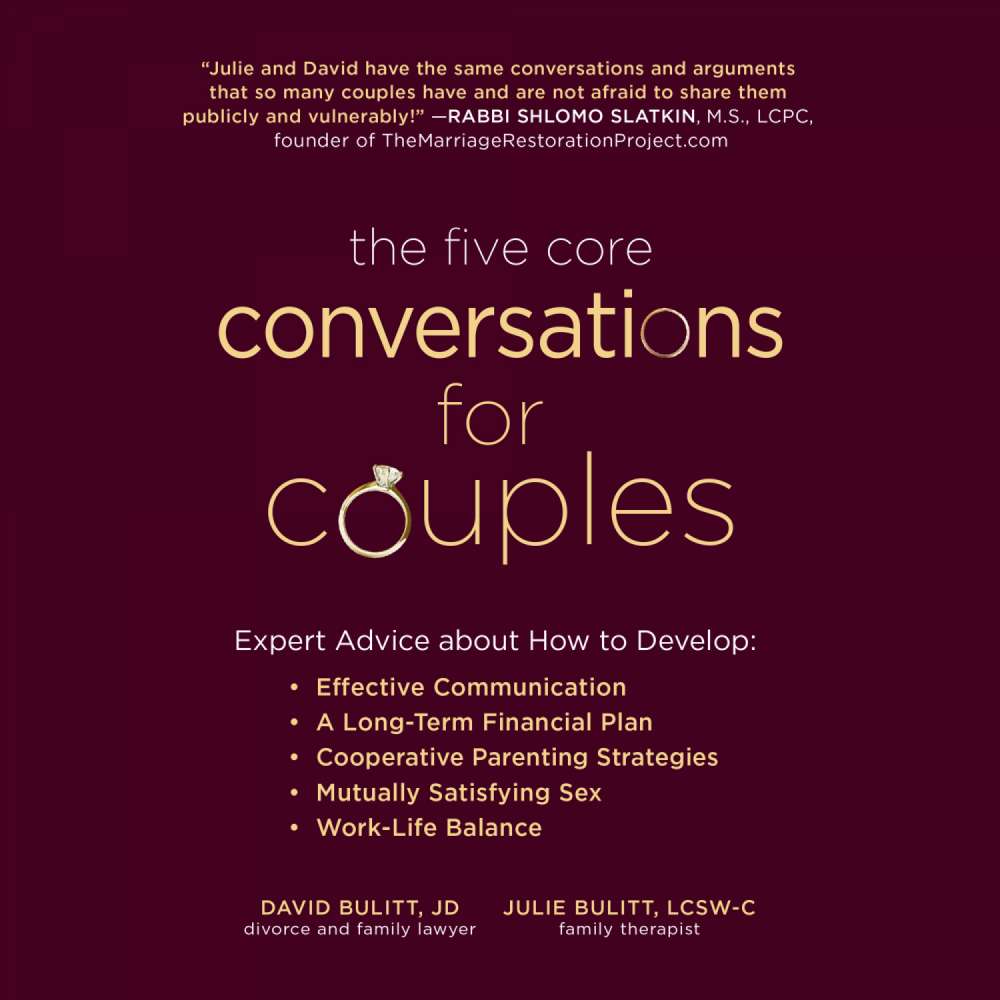 Cover von David Bulitt - The Five Core Conversations for Couples