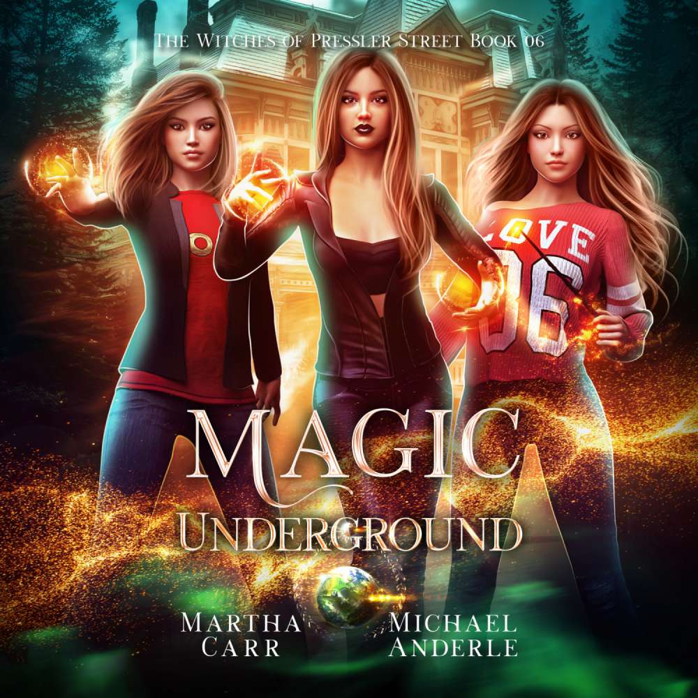 Cover von Martha Carr - Witches of Pressler Street - Book 6 - Magic Underground