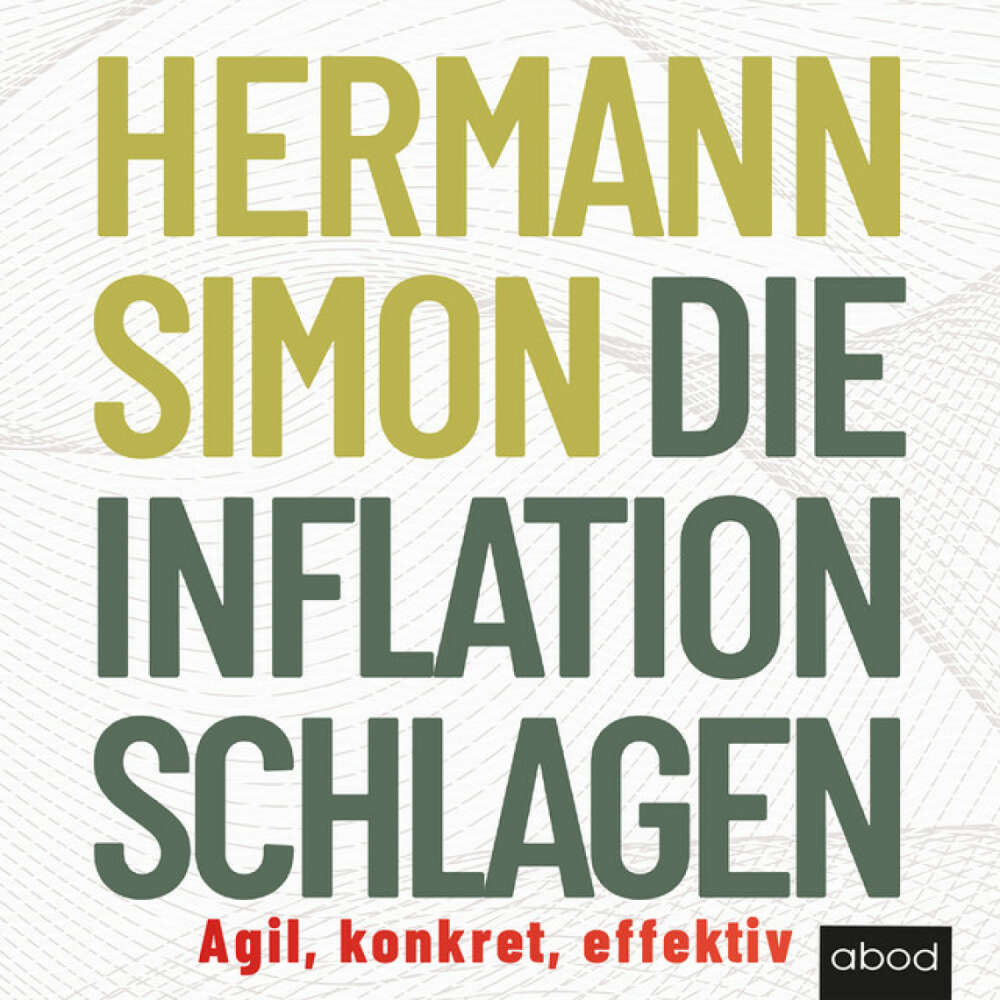 Cover von Hermann Simon - Die Inflation schlagen (Agil, konkret, effektiv)