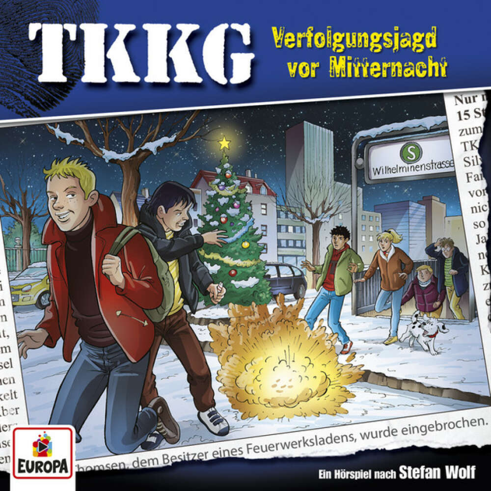 Cover von TKKG - 199/Verfolgungsjagd vor Mitternacht