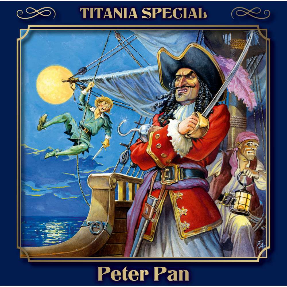 Cover von James M. Barrie - Peter Pan - Titania Special Folge 3