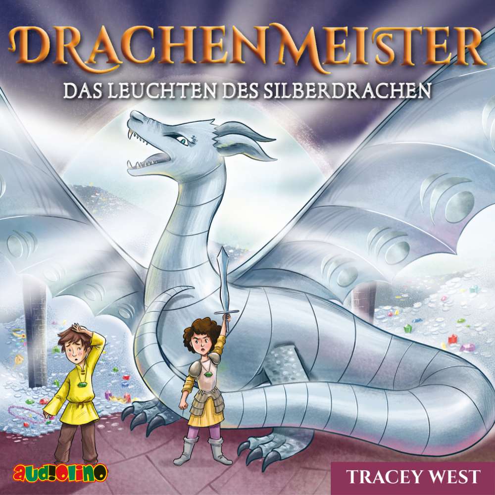 Cover von Tracey West - Drachenmeister 11 - Das Leuchten des Silberdrachen