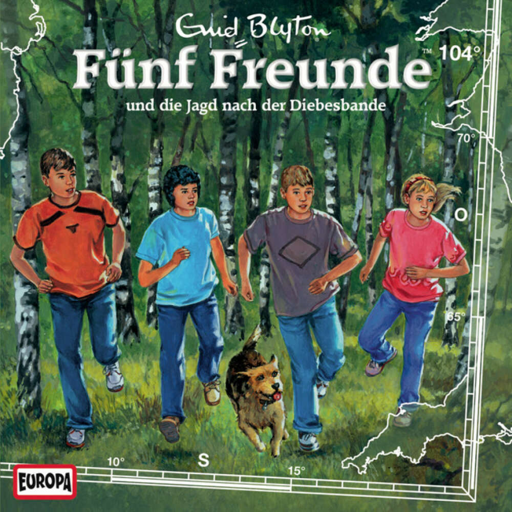 Cover von Fünf Freunde - 104/und die Jagd nach der Diebesbande