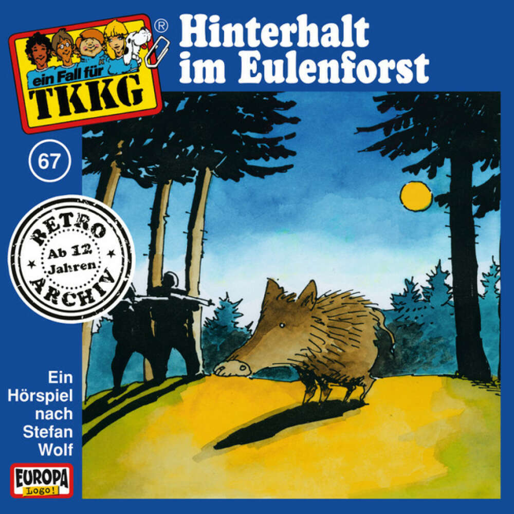 Cover von TKKG Retro-Archiv - 067/Hinterhalt im Eulenforst